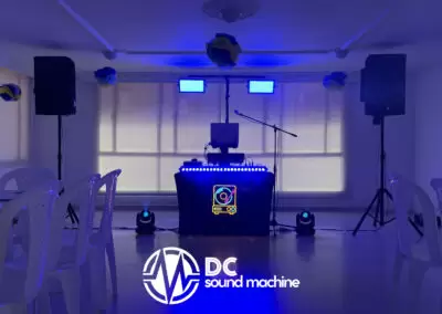 Nuestro montaje para una Fiesta Retro inolvidable en el Rafael Núñez - DC Sound Machine